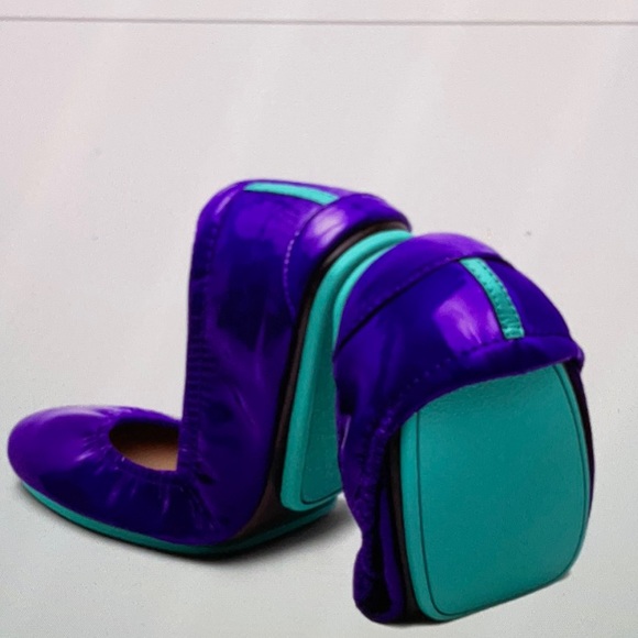 💜TIEKS PURPLE DIAMOND BALLET FLATS  💜NWT 💜 - Picture 11 of 16